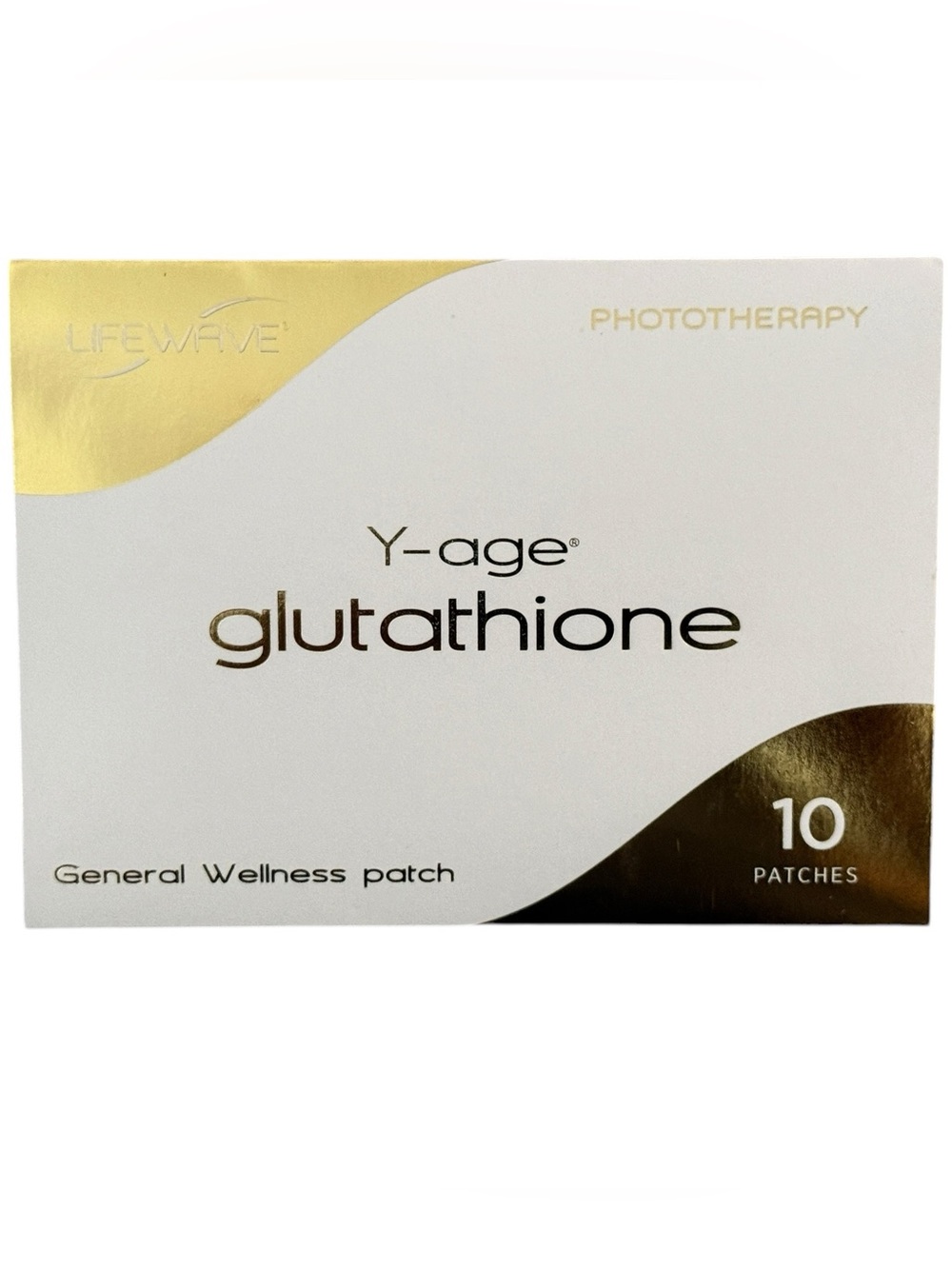NWT Lifewave Y-age Glutathione Phototherapy Wellness Sample 10 Patches Exp 04/27